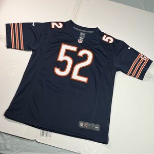 Nike NFL Large Youth Chicago Bears Khalil Mack #52 Navy Game Day Players Jersey